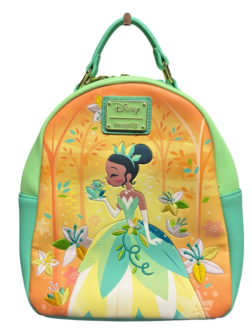 Loungefly | Disney The Princess and the Frog Tiana Faux Leather Mini Backpack